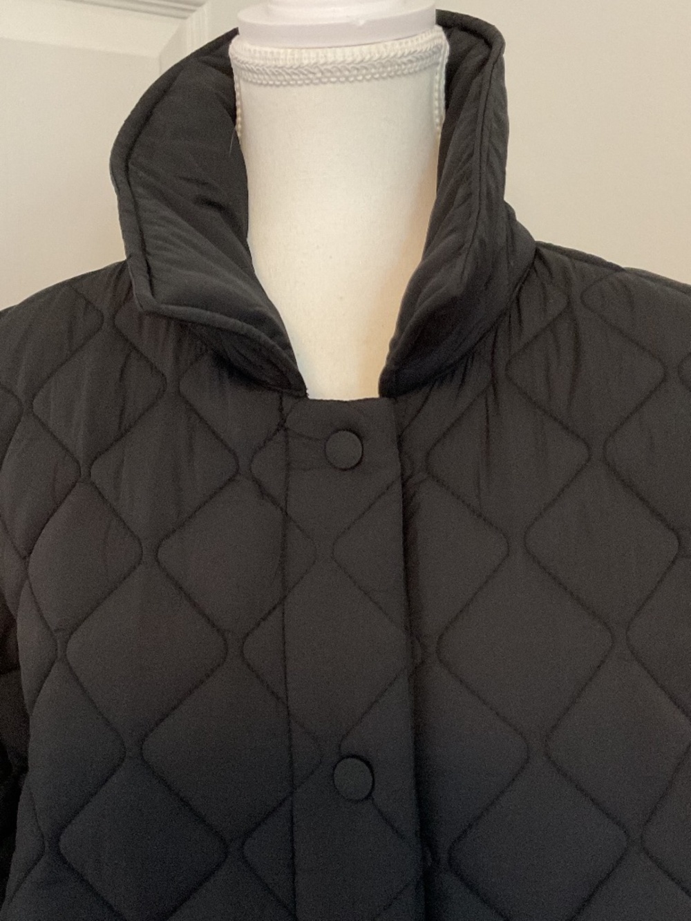 💐NWT💐 Kit and Ace Oslo Recycled Black Quilted Coat - size XL - Picture 5 of 16